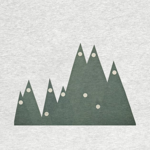 Moonlit Peaks by Cassia